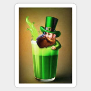 Irish Leprechaun Sticker